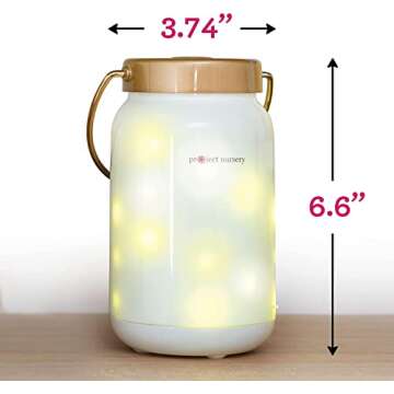 Project Nursery Dreamweaver Firefly Jar Night Light & Sound Soother