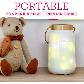 Project Nursery Dreamweaver Firefly Jar Night Light & Sound Soother