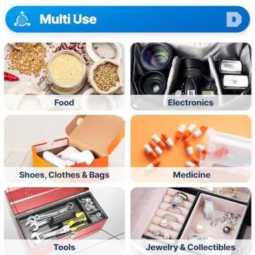 Dry & Dry 20 Gram [5 Packs] Orange Indicating(Orange to Dark Green) Mixed Silica Gel Packets - Food Safe Rechargeable Silica Packets Desiccants Silica Gel Packs Silica Gel Packets