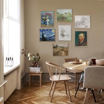 Vintage Wall Art Prints for Home Decor - Wildflower Field