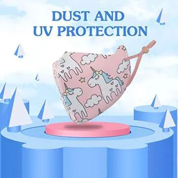 Kids Cloth Face Covering for Festivals & Outdoor Fun