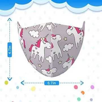 Kids Cloth Face Covering for Festivals & Outdoor Fun