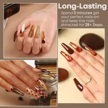 Modelones Gel Nail Polish Set - 6 Colors for Perfect Manicure