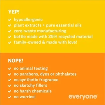 Everyone 3-in-1 Kids Soap for Body Wash Shampoo Bubble Bath