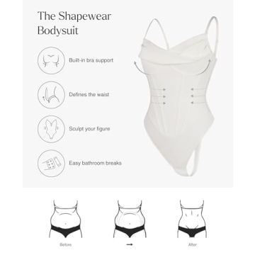 Popilush Tummy Control Bodysuits for Women Stylish Wear