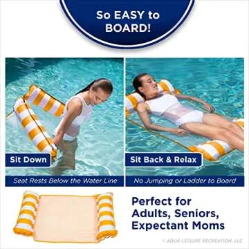 Versatile Aqua Original 4-in-1 Monterey Hammock Float