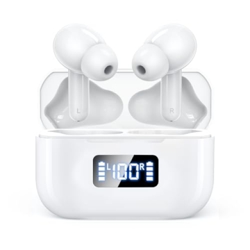 HIYDOO True Wireless Earbuds – Bluetooth 5.3, 48Hrs Playtime, Sleek Design