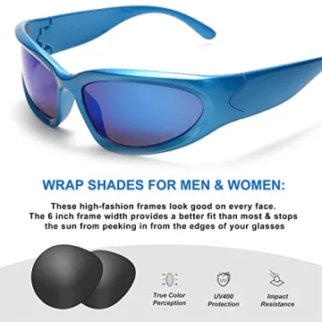 GUVIVI Fashion Sunglasses with 100% UV Protection