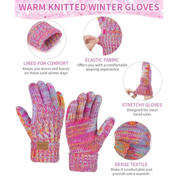 Remifa Kids Winter Hat Gloves Scarf Set for All