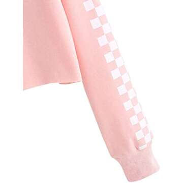 Cute Long Sleeve Crop Hoodies for Teen Girls - Stylish Outfits