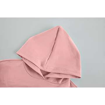 Cute Long Sleeve Crop Hoodies for Teen Girls - Stylish Outfits