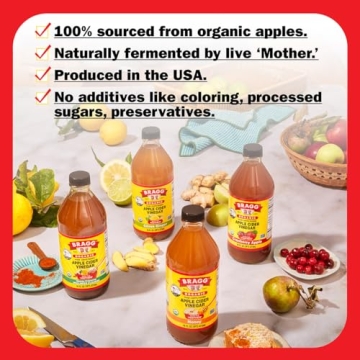 Bragg Organic Apple Cider Vinegar Honey Cayenne - Wellness Blend