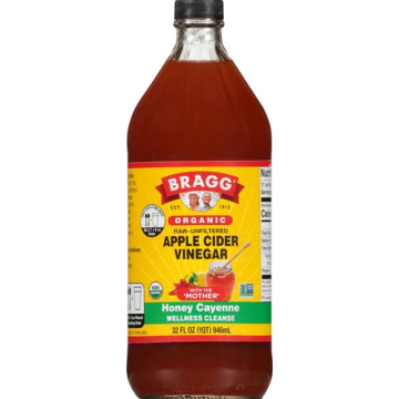 Bragg Organic Apple Cider Vinegar Honey Cayenne - Wellness Blend