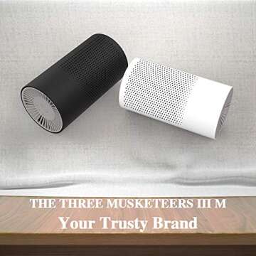 Mini Portable Air Purifier with USB and Aromatherapy