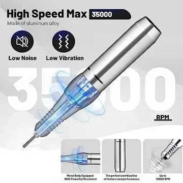 Aokitec Electric Nail Drill for Professional Manicure