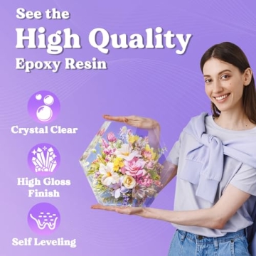 LET'S RESIN 80oz Crystal Clear Casting Resin Kit