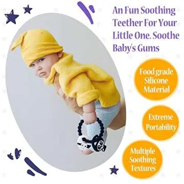 BIGSPINACH Mummy and Grim Reaper Teether for Halloween Fun