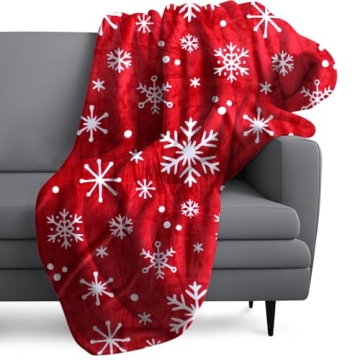 Luxurious Christmas Throw Blanket for Warm Cozy Nights