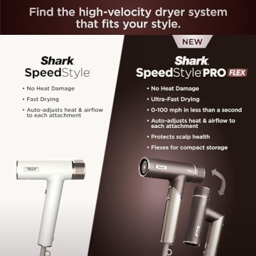 Shark SpeedStyle Pro Flex Hair Dryer System with Scalp Shield