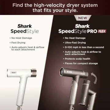 Shark SpeedStyle Pro Flex Hair Dryer System with Scalp Shield