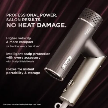 Shark SpeedStyle Pro Flex Hair Dryer System with Scalp Shield