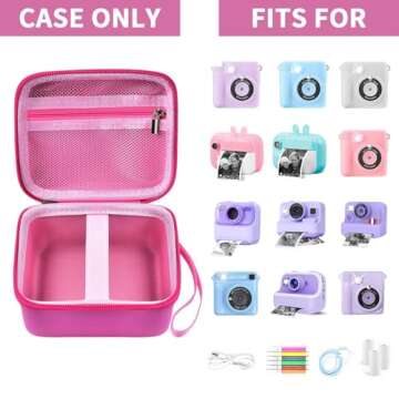 PAIYULE Case Compatible with ESOXOFFORE for Dylanto for PROGRACE for GKTZ Instant Print Camera for K...