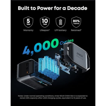 Anker SOLIX C1000 Portable Power Station for All Needs