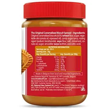 Lotus Crunchy Biscuit Spread - A Sweet Snack Delight