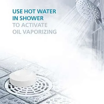 18 Shower Steamers Vapor Tablets Extra Strong for Sinus Relief Aromatherapy Spa, Shower Bombs - Menthol Crystals, Camphor and Eucalyptus Essential Oils - Long Lasting Effect