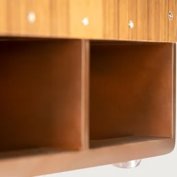 Meinl Jumbo Bass Subwoofer Cajon with Snares Walnut Finish