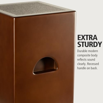 Meinl Jumbo Bass Subwoofer Cajon with Snares Walnut Finish