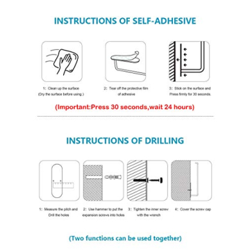 Self Adhesive Paper Towel Holder for Kitchen and RV