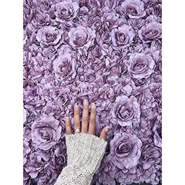 Blush Blooms Flower Panels Set - Elegant Event Decor