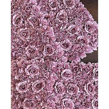 Blush Blooms Flower Panels Set - Elegant Event Decor