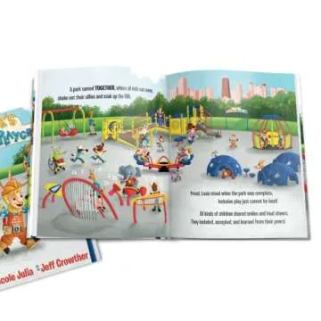 Louie's Together Playground (The Able Fables #3): Louie, a llama with dwarfism, builds a disability inclusive playground in his town