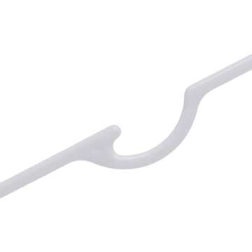 Delta Children 30 Pack Infant & Toddler Hangers, White