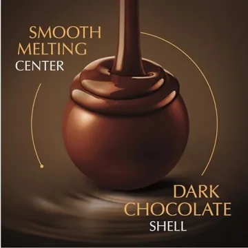 Lindt LINDOR 60% Dark Chocolate Truffles for Gifting