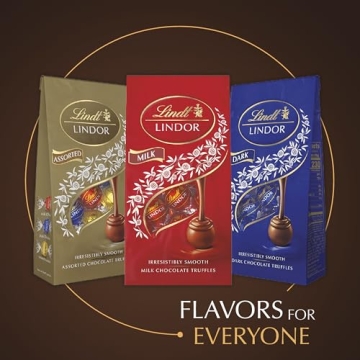 Lindt LINDOR 60% Dark Chocolate Truffles for Gifting