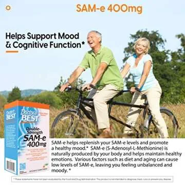 Doctor's Best SAM-e 400 mg Mood and Joint Support Tablets
