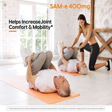 Doctor's Best SAM-e 400 mg Mood and Joint Support Tablets