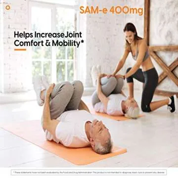 Doctor's Best SAM-e 400 mg Mood and Joint Support Tablets
