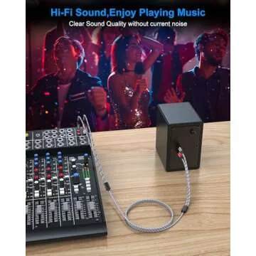 SNANSHI RCA Cables, 5ft – RCA to RCA Audio Cable with Gold-Plated Connectors, Dual Shielded– Against Noise (Hum), and Nylon Braided Jacket for Home Theater, Stereo Systems, TVs, Musical Instruments