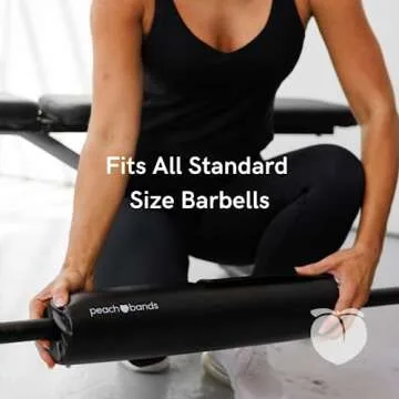 Peach Bands Barbell Pad for Enhanced Comfort and Safety