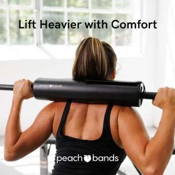 Peach Bands Barbell Pad for Enhanced Comfort and Safety