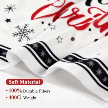 KMCCUMBER Christmas Kitchen Towels Set of 2 - Holiday Decor