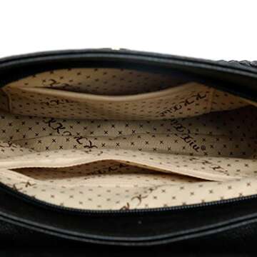 KKXIU Casual Flap Saddle Crossbody Bags for Women Small Handbags PU Leather Shoulder Bag Purse with Tassel (Z-Black)