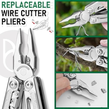 BIBURY BI2049 Multitools Pliers Pro - Ultimate Compact Survival Tool
