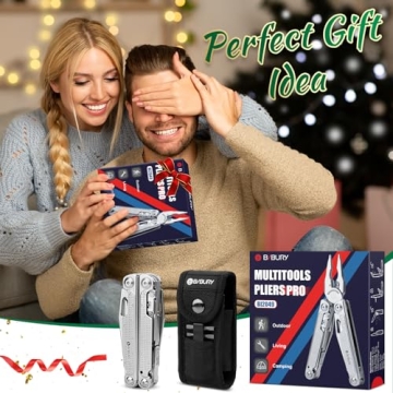 BIBURY BI2049 Multitools Pliers Pro - Ultimate Compact Survival Tool
