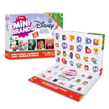 Disney Advent Calendar 2024 by ZURU - 24 Days of Mini Surprises for Kids