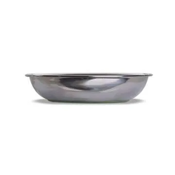 Whisker-Friendly Stainless Steel Cat Bowl - 8 OZ